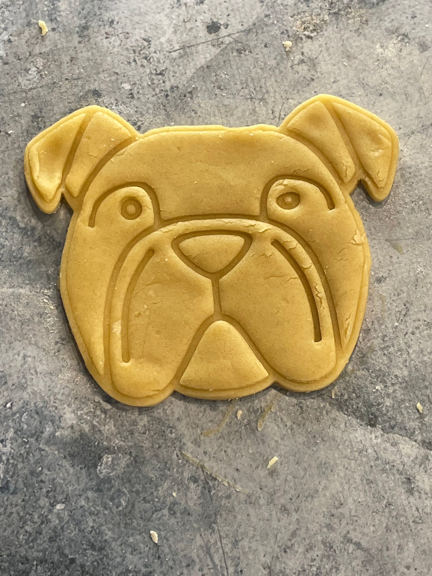 Emporte pièce chien bulldog - Forme - pour la réalisaton de biscuit sablé, patisserie, pate à sucre -Décoration gateau-Fait maison- ELACE