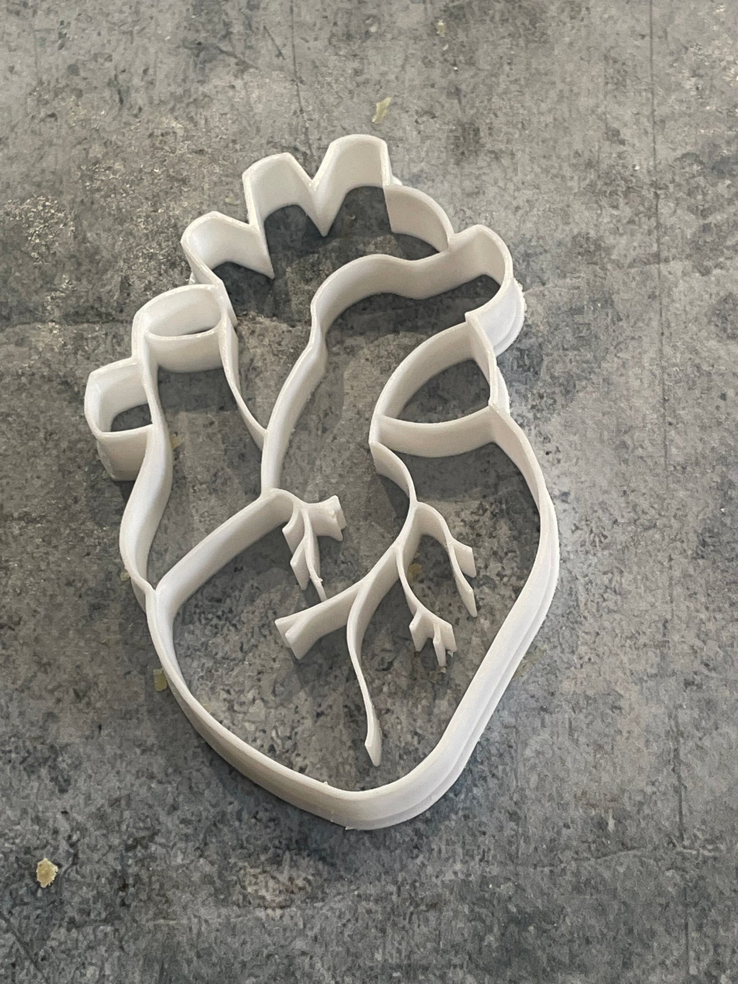 Emporte pièce Cœur Anatomie- Forme - pour la réalisaton de biscuit sablé, patisserie, pate à sucre -Décoration gateau-Fait maison- ELACE