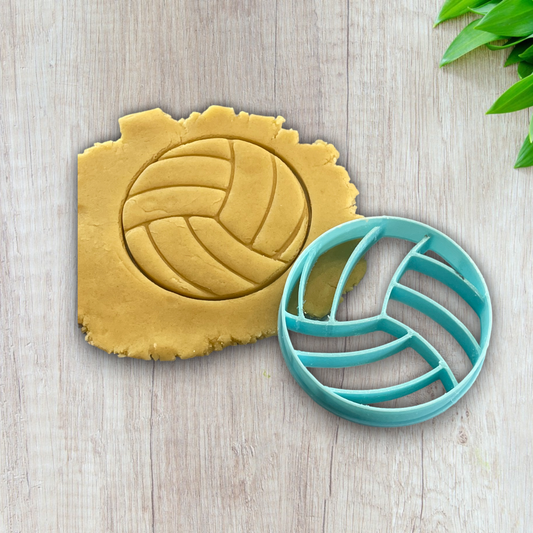 Emporte pièce ballon volley ball - Forme - pour la réalisaton de biscuit sablé, patisserie, pate à sucre -Décoration gateau-Fait maison- ELACE