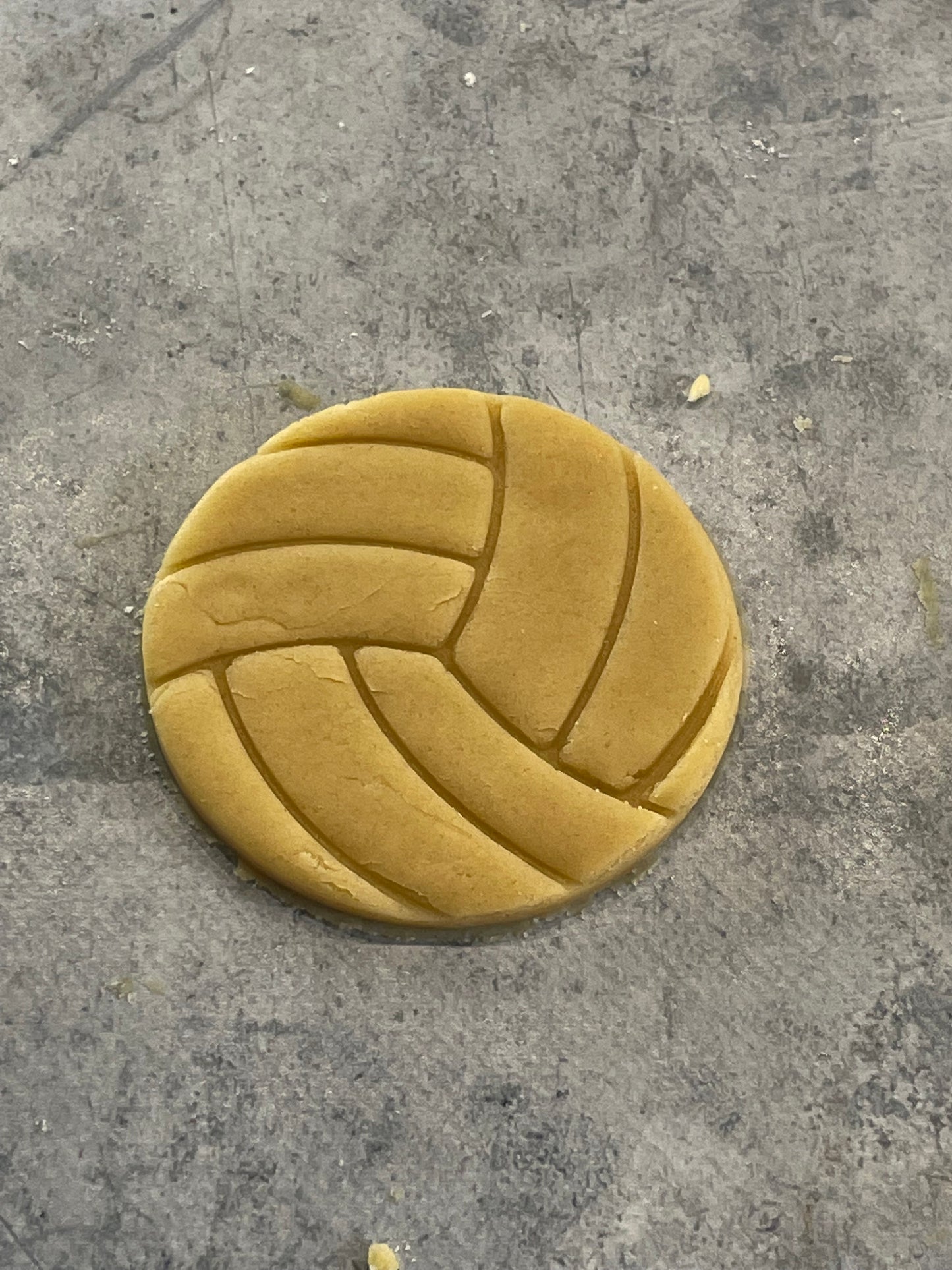 Emporte pièce ballon volley ball - Forme - pour la réalisaton de biscuit sablé, patisserie, pate à sucre -Décoration gateau-Fait maison- ELACE