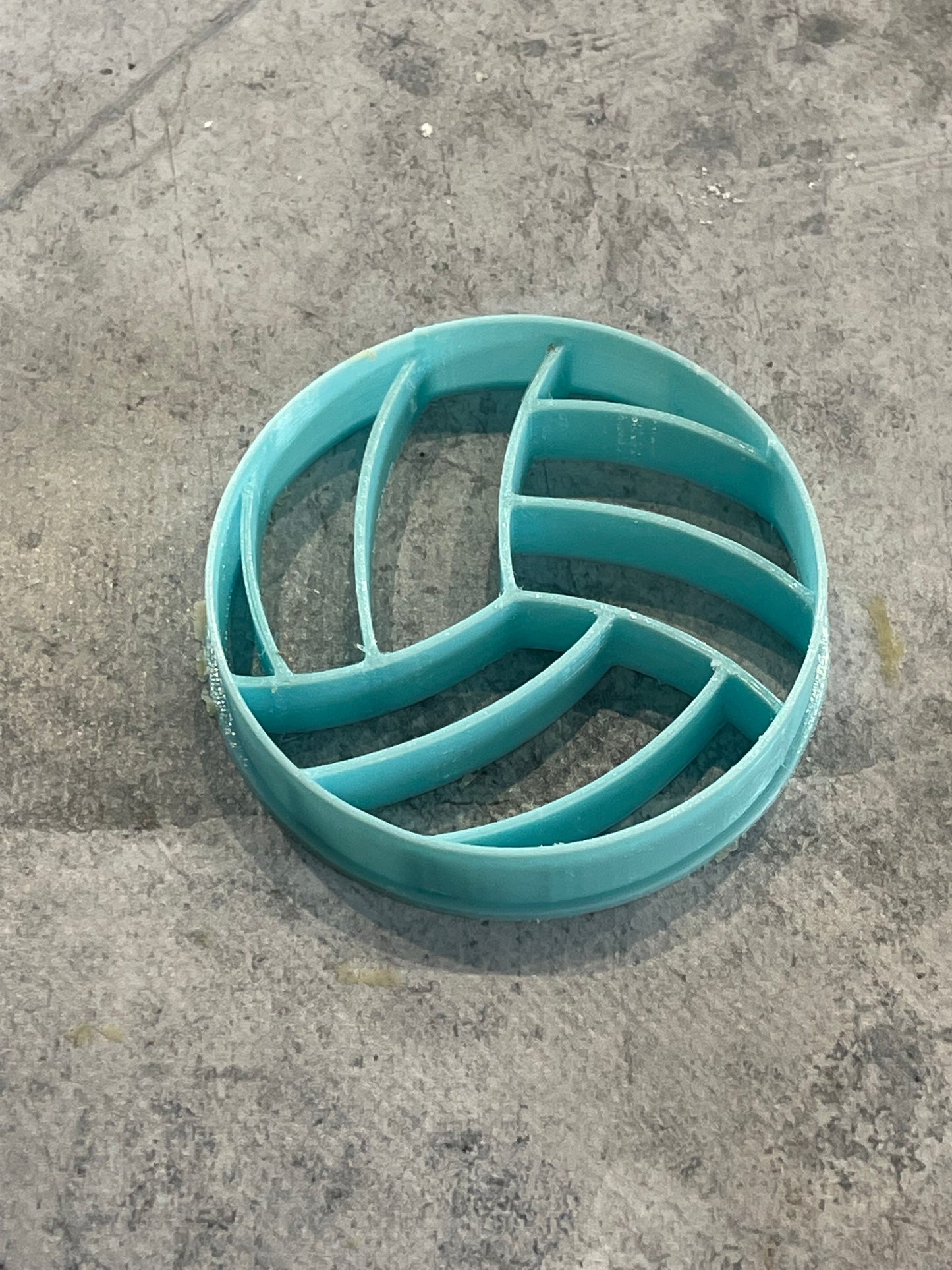 Emporte pièce ballon volley ball - Forme - pour la réalisaton de biscuit sablé, patisserie, pate à sucre -Décoration gateau-Fait maison- ELACE
