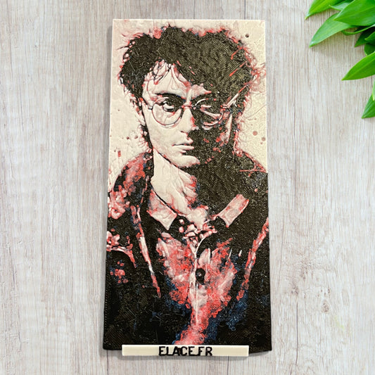 Marque Page artistique thème Harry Potter - cadeau , collection ,livre - fait main - ELACE