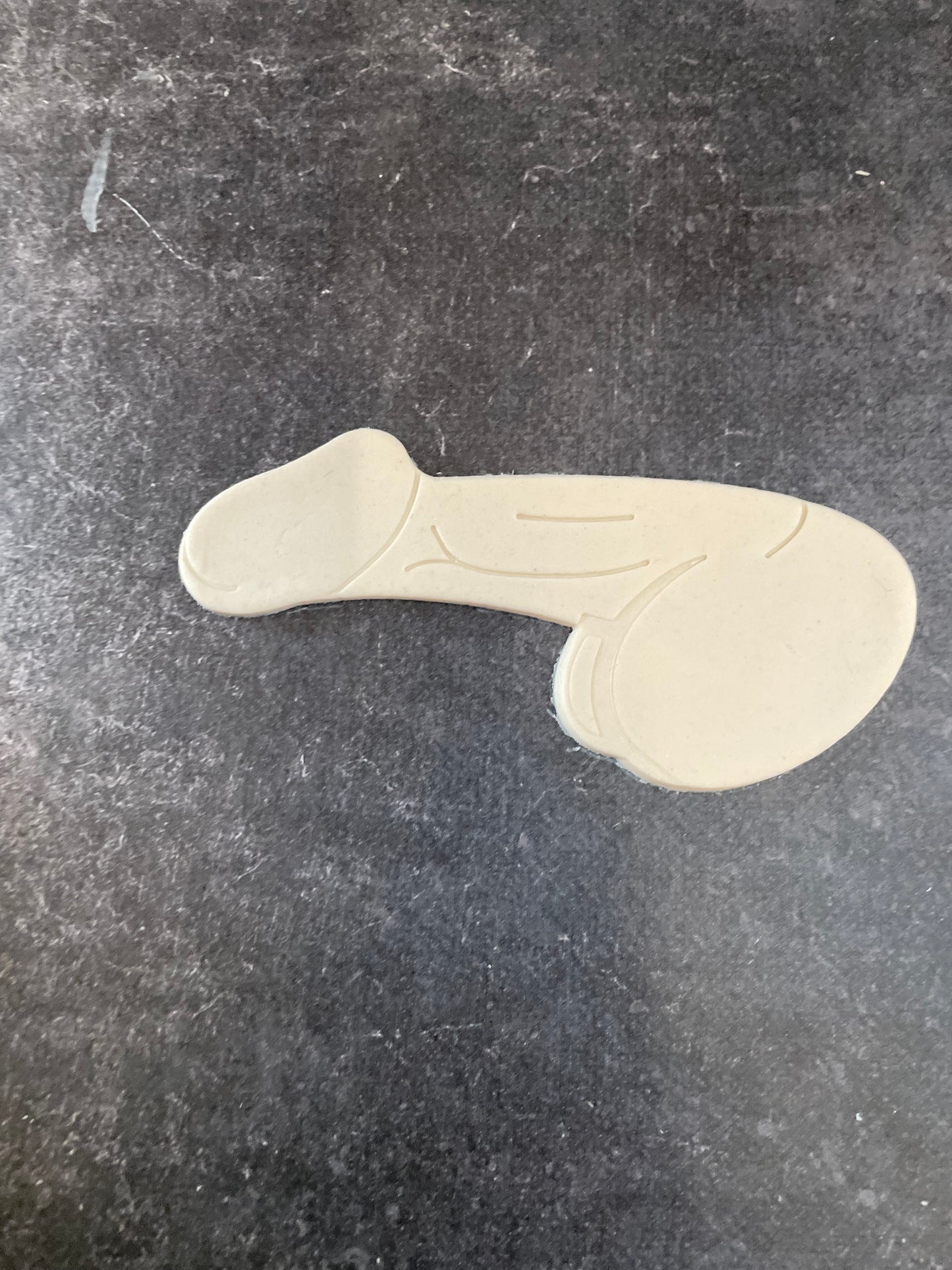 Emporte pièce motif Pénis - Forme - pour la réalisaton de biscuit sablé, patisserie, pate à sucre -Décoration gateau-Fait maison- ELACE