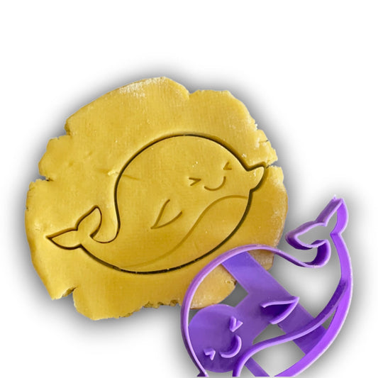 Emporte pièce Baleine - Animal - pour la réalisaton de biscuit sablé, patisserie, pate à sucre -Décoration gateau-Fait maison- ELACE