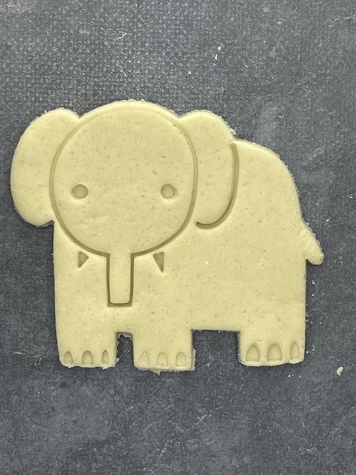 Emporte pièce Elephant - Animal - pour la réalisaton de biscuit sablé, patisserie, pate à sucre -Décoration gateau-Fait maison- ELACE