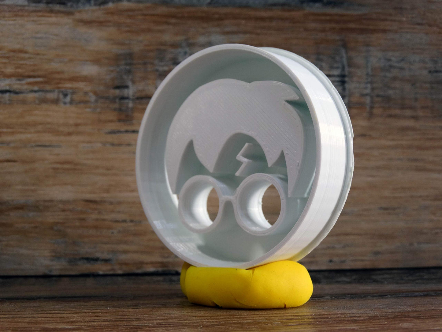 Emporte-pièce Harry Pottter visage- Patisserie, sablé, biscuit, pâte à sucre, pâte à modeler-Décoration gâteau-Fait maison-France ELACE 3D