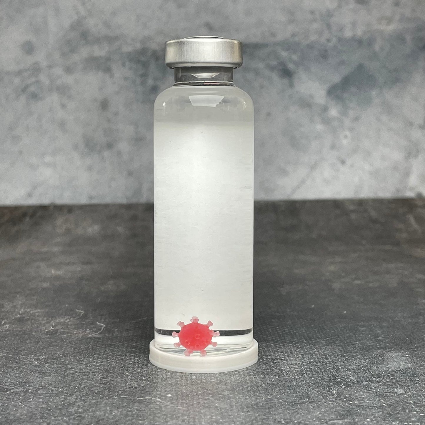ELACE Fiole représentant coronavirus Covid 19 Alpha - Représentation d'un Virus pour Utilisation Fan Art Cosplay Collection