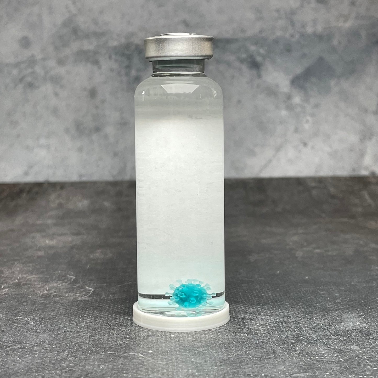 ELACE Fiole représentant coronavirus Covid 19 Alpha - Représentation d'un Virus pour Utilisation Fan Art Cosplay Collection