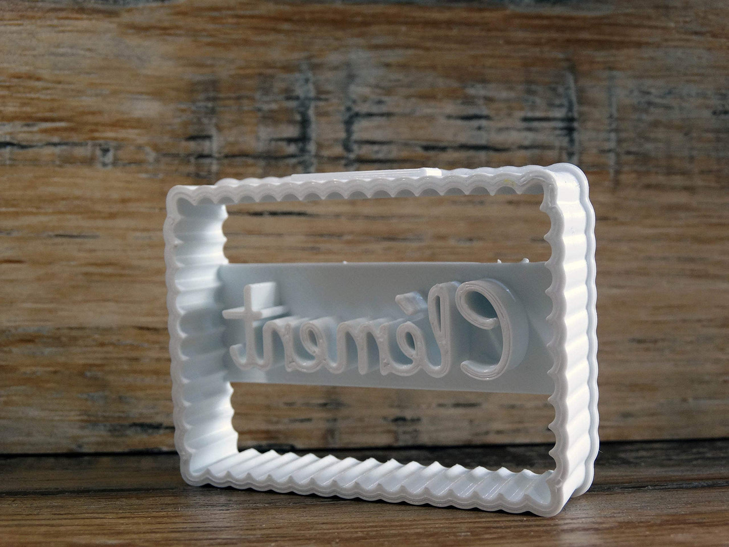 Emporte-pièce Biscuit prenom personalisable Patisserie, sablé, biscuit, pâte à sucre, pâte à modeler-Décoration gâteau-Fait maison-FR ELACE 3D