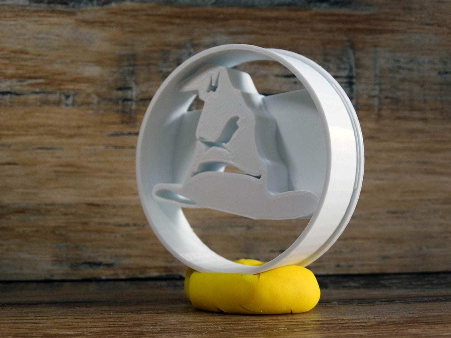 Emporte-piècec Chapeau de sorcier magique pâte à modeler-Décoration gâteau-Fait maison-France ELACE 3D