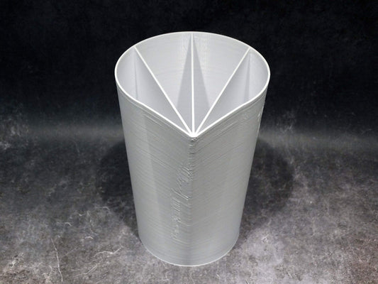 ELACE3D Tasse cup de 80cl 27oz - 3 canaux - VERSION 2021 - pour peinture acrylique liquide fluide, technique acrylique pouring ou coulée - MADE IN FRANCE diy