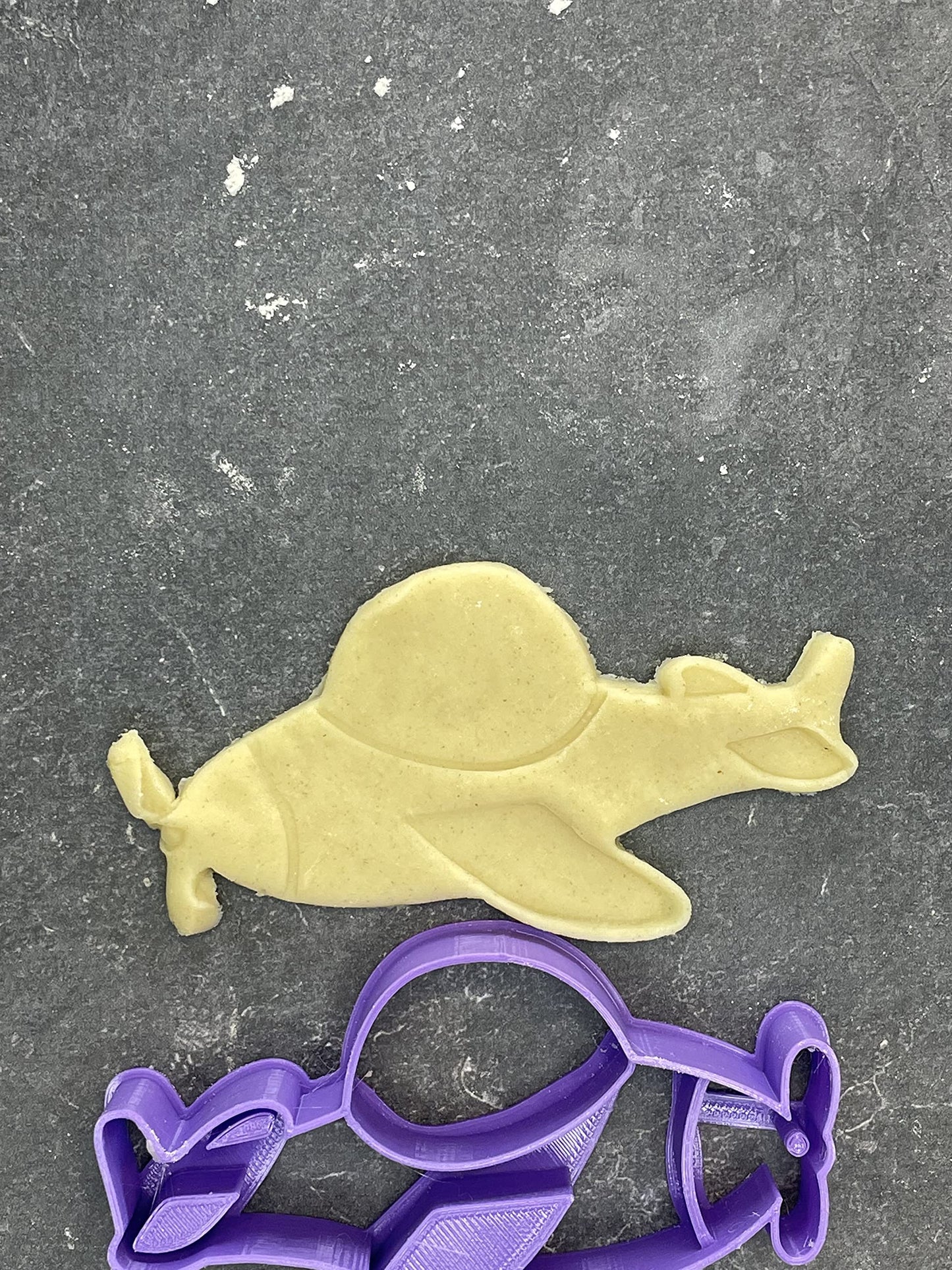 Emporte pièce Avion helice -Vehicule - pour la réalisaton de biscuit sablé, patisserie, pate à sucre -Décoration gateau-Fait maison- ELACE