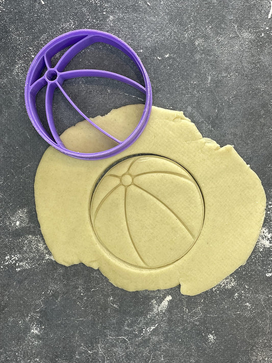 Emporte pièce Ballon plage - Forme - pour la réalisaton de biscuit sablé, patisserie, pate à sucre -Décoration gateau-Fait maison- ELACE