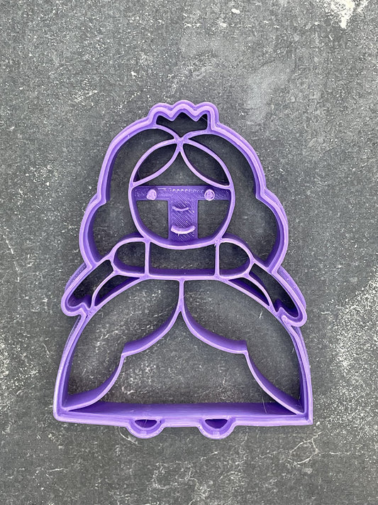 Emporte pièce Princesse - Forme - pour la réalisaton de biscuit sablé, patisserie, pate à sucre -Décoration gateau-Fait maison- ELACE