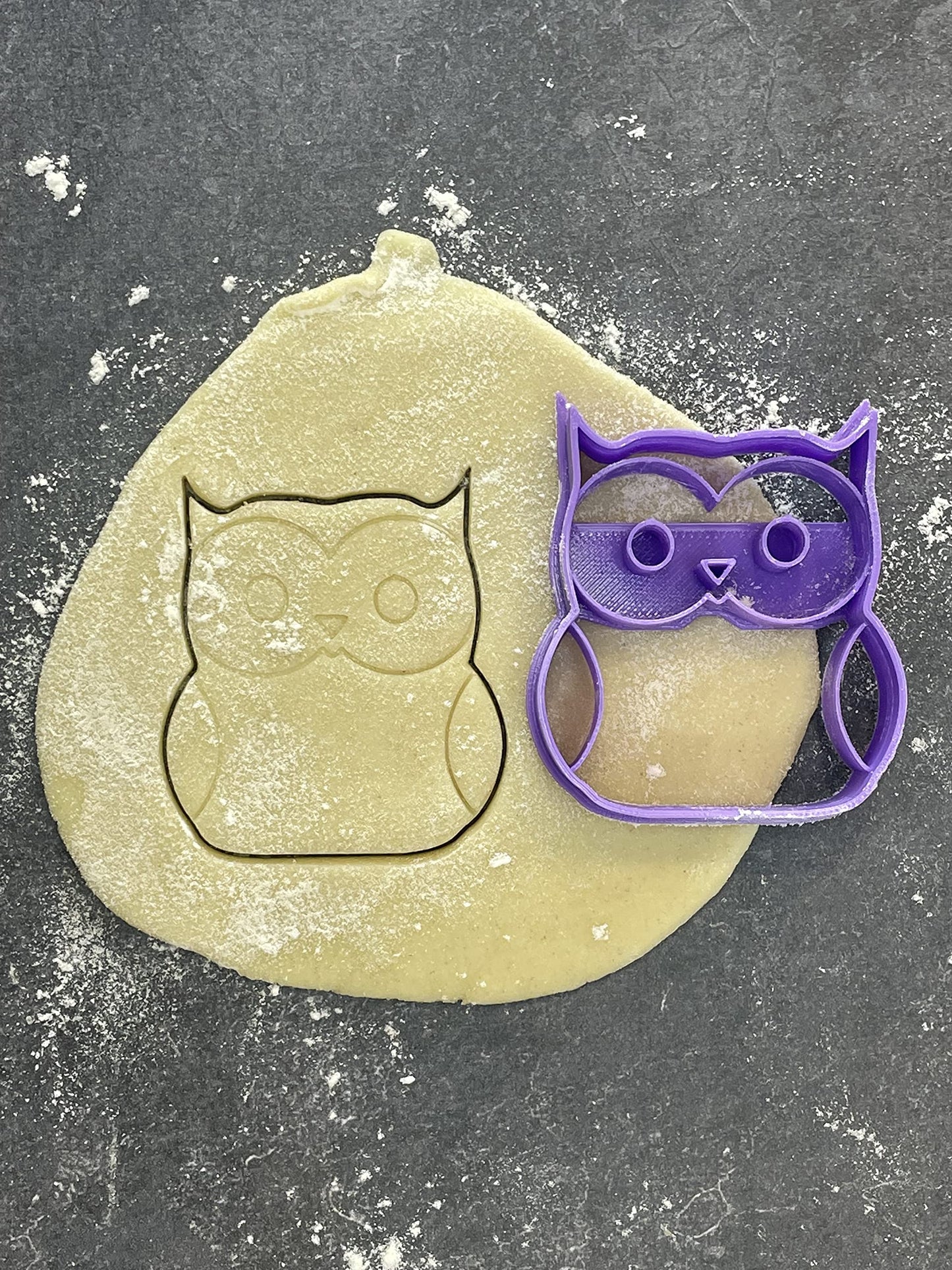 Emporte pièce Hibou - Animal - pour la réalisaton de biscuit sablé, patisserie, pate à sucre -Décoration gateau-Fait maison- ELACE
