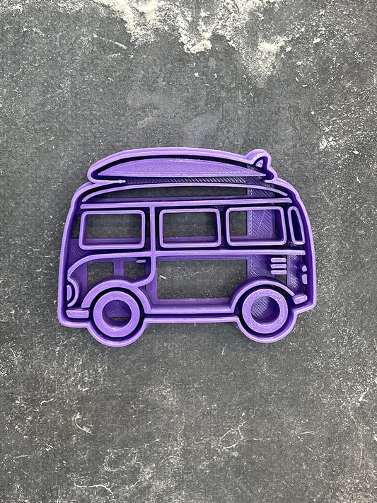 Emporte pièce Combi vw profil -Vehicule - pour la réalisaton de biscuit sablé, patisserie, pate à sucre -Décoration gateau-Fait maison- ELACE