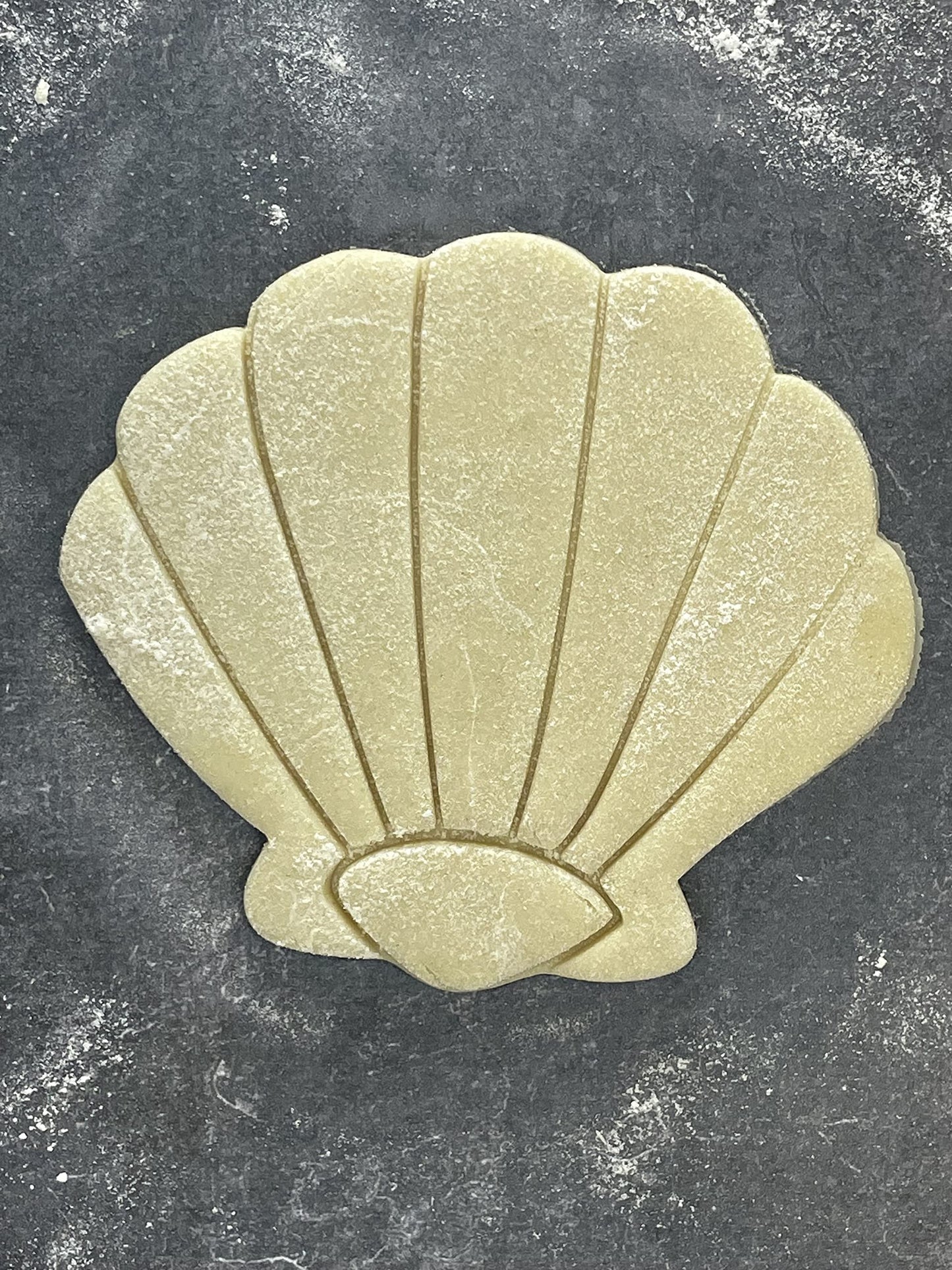 Emporte pièce Coquille St Jacques - Forme - pour la réalisaton de biscuit sablé, patisserie, pate à sucre -Décoration gateau-Fait maison- ELACE