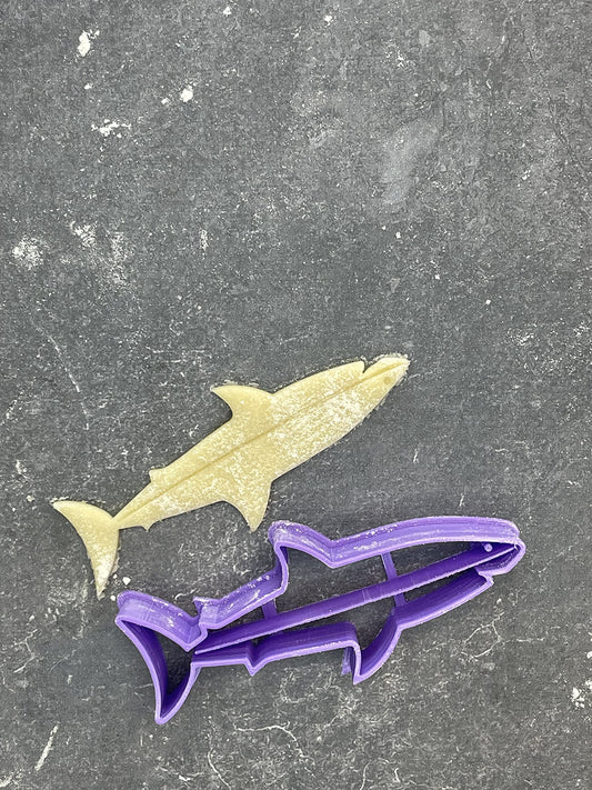 Emporte pièce Requin - Animal - pour la réalisaton de biscuit sablé, patisserie, pate à sucre -Décoration gateau-Fait maison- ELACE