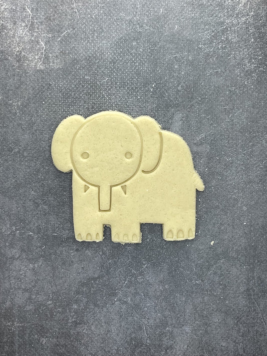 Emporte pièce Elephant - Animal - pour la réalisaton de biscuit sablé, patisserie, pate à sucre -Décoration gateau-Fait maison- ELACE