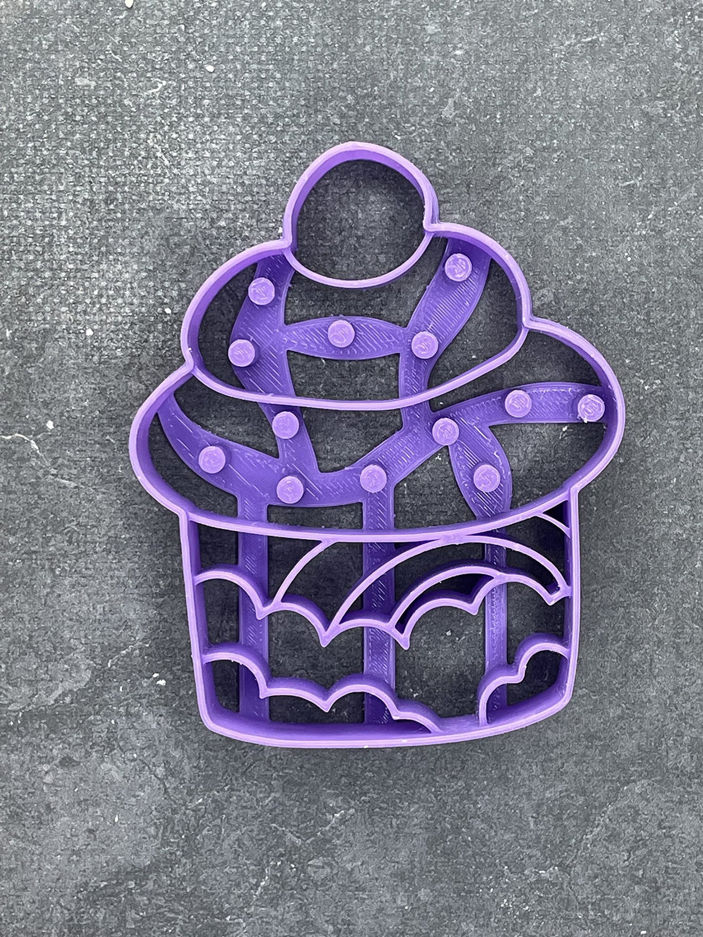 Emporte pièce Cup cake Billes - Forme - pour la réalisaton de biscuit sablé, patisserie, pate à sucre -Décoration gateau-Fait maison- ELACE