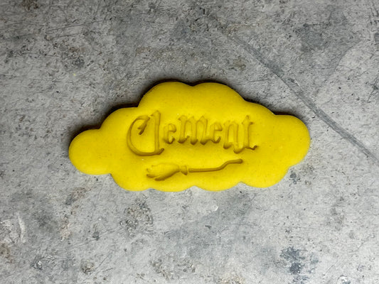 Emporte-pièce Harry Potter prénom personalisable Forme Nuage, biscuit, pate à  sucre, pate à  modele-Décoration gateau-Fait maison-FR ELACE