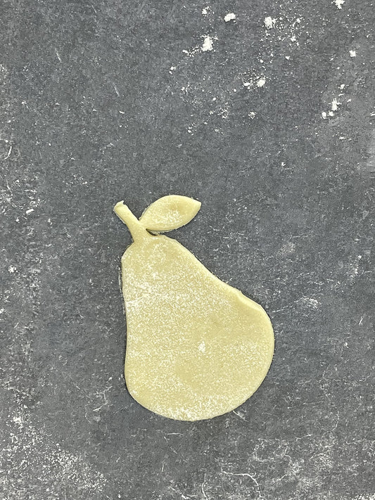 Emporte pièce Poire - Forme - pour la réalisaton de biscuit sablé, patisserie, pate à sucre -Décoration gateau-Fait maison- ELACE