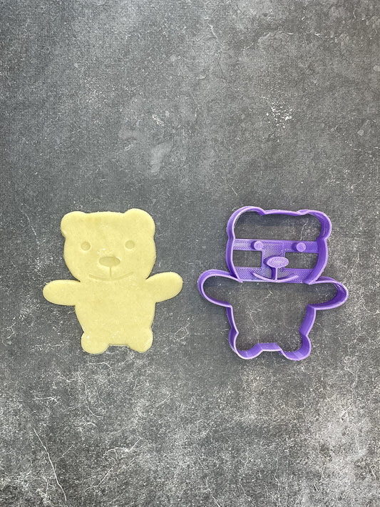 Emporte pièce Ourson - Animal - pour la réalisaton de biscuit sablé, patisserie, pate à sucre -Décoration gateau-Fait maison- ELACE